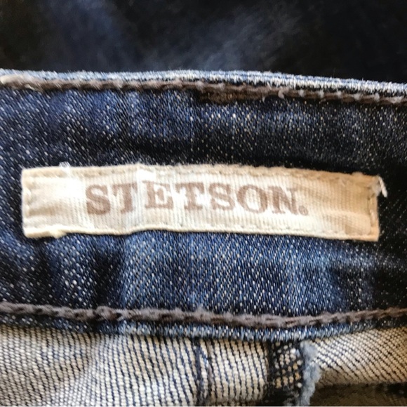 Stetson Hollywood Bootcut Low Rise Embroidered Denim Jeans - Picture 10 of 11